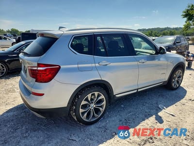 Trzecie zdjęcie samochodu z tyłu: 2016 BMW X3 XDRIVE28I VIN:5UXWX9C50G0D85654 - miniatura
