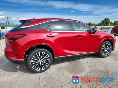 Trzecie zdjęcie samochodu z tyłu: 2024 LEXUS RX 350H PREMIUM+ VIN:2T2BBMCA3RC034897 - miniatura