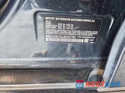 Zdjęcie 12 z 12 samochodu: 2018 BMW 530E VIN:WBAJA9C52JB252784 - miniatura