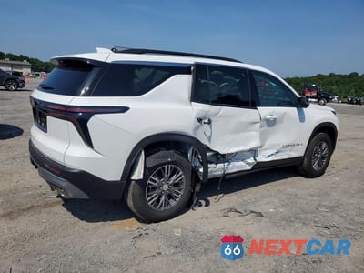 Trzecie zdjęcie samochodu z tyłu: 2026 CHEVROLET TRAVERSE LT VIN:1GNEVGKS7TJ339729 - miniatura