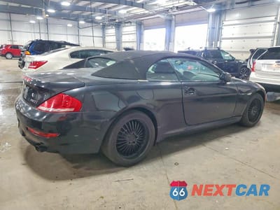 Trzecie zdjęcie samochodu z tyłu: 2010 BMW 650 I VIN:WBAEB5C54AC225989 - miniatura