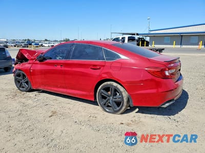 Drugie zdjęcie samochodu z przodu: 2021 HONDA ACCORD SPORT VIN:1HGCV1F38MA004112 - miniatura