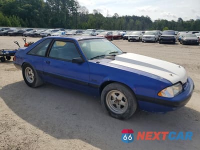 Czwarte zdjęcie samochodu z boku: 1989 FORD MUSTANG LX VIN:1FABP41E9KF187153 - miniatura
