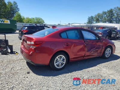Trzecie zdjęcie samochodu z tyłu: 2018 SUBARU IMPREZA PREMIUM PLUS VIN:4S3GKAD67J3608966 - miniatura