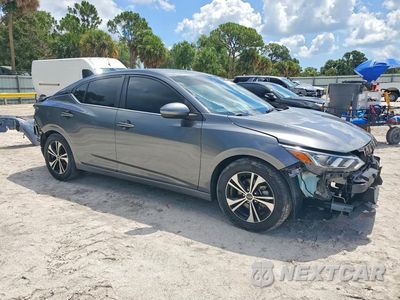 Czwarte zdjęcie samochodu z boku: 2022 NISSAN SENTRA SV VIN:3N1AB8CV0NY242792 - miniatura