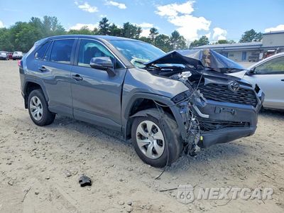 Czwarte zdjęcie samochodu z boku: 2022 TOYOTA RAV4 LE VIN:2T3G1RFV2NC259127 - miniatura