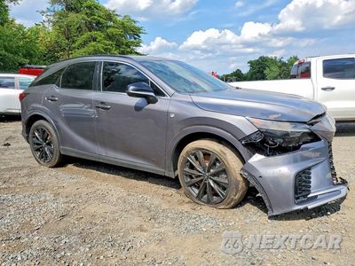 Czwarte zdjęcie samochodu z boku: 2023 LEXUS RX 350 F SPORT HANDLING VIN:2T2BAMCA3PC006601 - miniatura