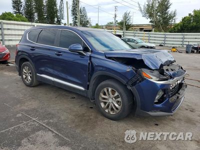 Czwarte zdjęcie samochodu z boku: 2020 HYUNDAI SANTA FE SE VIN:5NMS23AD6LH182832 - miniatura