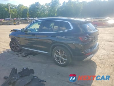 Drugie zdjęcie samochodu z przodu: 2022 BMW X3 XDRIVE30I VIN:5UX53DP00N9N03877 - miniatura