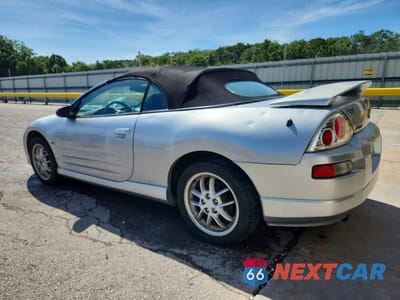 Drugie zdjęcie samochodu z przodu: 2001 MITSUBISHI ECLIPSE SPYDER GT VIN:4A3AE85H41E130884 - miniatura