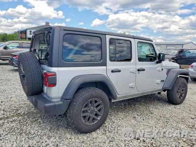 Trzecie zdjęcie samochodu z tyłu: 2024 JEEP WRANGLER SPORT VIN:1C4PJXDG8RW330698 - miniatura