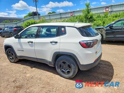 Drugie zdjęcie samochodu z przodu: 2020 JEEP COMPASS SPORT VIN:3C4NJCAB8LT253031 - miniatura