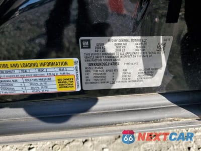 Zdjęcie 13 z 13 samochodu: 2016 CHEVROLET TRAVERSE LTZ VIN:1GNKRJKD9GJ147854 - miniatura