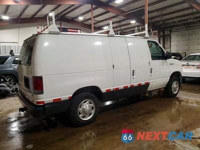 Trzecie zdjęcie samochodu z tyłu: 2010 FORD ECONOLINE E150 VAN VIN:1FTNE1EW7ADA02171 - miniatura
