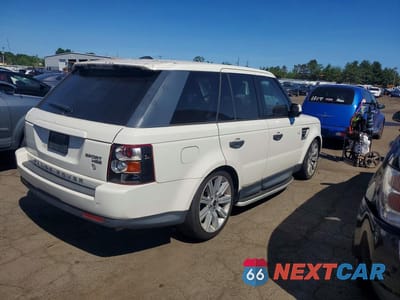 Trzecie zdjęcie samochodu z tyłu: 2010 LAND ROVER RANGE ROVER SPORT LUX VIN:SALSK2D48AA227727 - miniatura