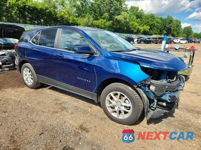 Czwarte zdjęcie samochodu z boku: 2023 CHEVROLET EQUINOX LT VIN:3GNAXUEG1PS120588 - miniatura