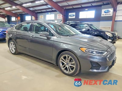 Czwarte zdjęcie samochodu z boku: 2019 FORD FUSION SEL VIN:3FA6P0CD2KR110383 - miniatura