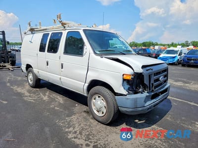 Czwarte zdjęcie samochodu z boku: 2014 FORD ECONOLINE E250 VAN VIN:1FTNE2EL8EDB13815 - miniatura