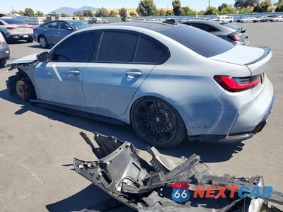 Drugie zdjęcie samochodu z przodu: 2022 BMW M3 COMPETITION VIN:WBS33AY0XNFL75907 - miniatura