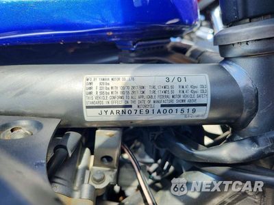 Zdjęcie 9 z 9 samochodu: 2001 YAMAHA FZS10 VIN:JYARN07E91A001519 - miniatura