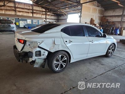 Trzecie zdjęcie samochodu z tyłu: 2022 NISSAN SENTRA SV VIN:3N1AB8CV7NY222023 - miniatura