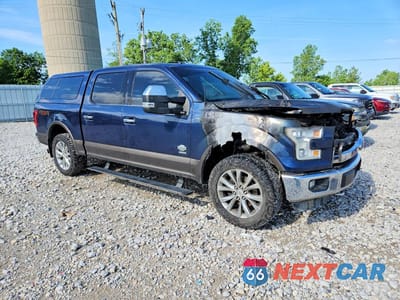 Czwarte zdjęcie samochodu z boku: 2015 FORD F150 SUPERCREW VIN:1FTEW1EG5FFC06162 - miniatura