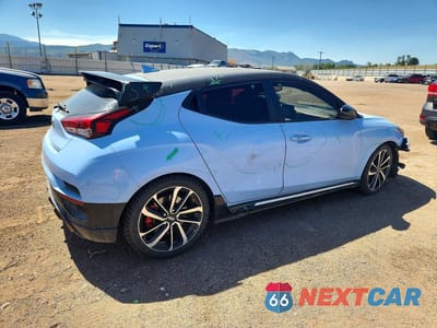 Trzecie zdjęcie samochodu z tyłu: 2019 HYUNDAI VELOSTER N BASE VIN:KMHT36AHXKU003118 - miniatura