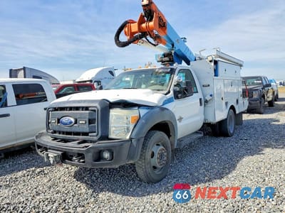 Drugie zdjęcie samochodu z przodu: 2011 FORD F550 SUPER DUTY BUCKET TRUCK VIN:1FDUF5HT4BEC26412 - miniatura