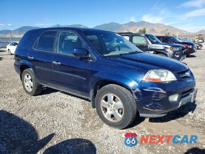 Czwarte zdjęcie samochodu z boku: 2003 ACURA MDX VIN:2HNYD18223H514039 - miniatura