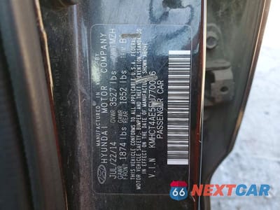 Zdjęcie 12 z 12 samochodu: 2014 HYUNDAI ACCENT VIN:KMHCT4AE5EU770096 - miniatura