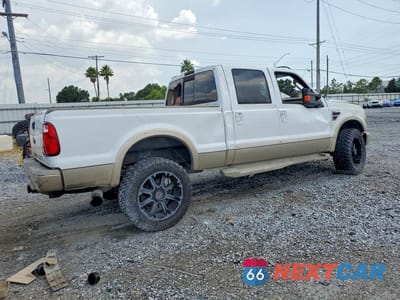 Trzecie zdjęcie samochodu z tyłu: 2008 FORD F350 SRW SUPER DUTY VIN:1FTWW31R48EA78125 - miniatura