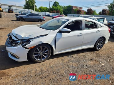 2019 HONDA CIVIC EX 19XFC1F38KE201003 - główne zdjęcie licytacji z USA - miniatura