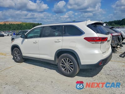 Drugie zdjęcie samochodu z przodu: 2019 TOYOTA HIGHLANDER XLE VIN:5TDKZRFHXKS561497 - miniatura