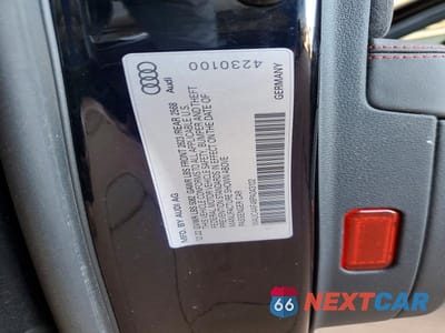 Zdjęcie 12 z 12 samochodu: 2023 AUDI S4 PRESTIGE VIN:WAUC4AF48PA043102 - miniatura