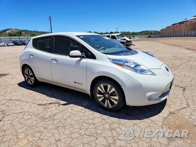 Czwarte zdjęcie samochodu z boku: 2016 NISSAN LEAF SV VIN:1N4BZ0CP2GC300144 - miniatura