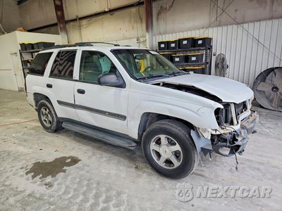 Czwarte zdjęcie samochodu z boku: 2002 CHEVROLET TRAILBLAZER VIN:1GNDT13S322253954 - miniatura