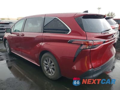 Drugie zdjęcie samochodu z przodu: 2021 TOYOTA SIENNA LE VIN:5TDKRKEC5MS042986 - miniatura