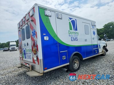 Trzecie zdjęcie samochodu z tyłu: 2014 CHEVROLET EXPRESS G4500 VIN:1GB6G5CL5E1157862 - miniatura