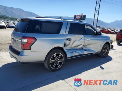 Trzecie zdjęcie samochodu z tyłu: 2020 FORD EXPEDITION MAX LIMITED VIN:1FMJK2AT6LEA69510 - miniatura
