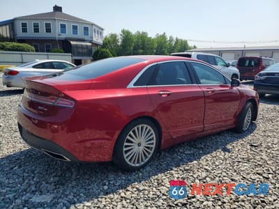 Trzecie zdjęcie samochodu z tyłu: 2017 LINCOLN MKZ RESERVE VIN:3LN6L5FC9HR614343 - miniatura