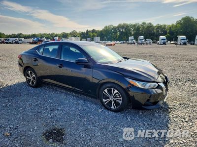 Czwarte zdjęcie samochodu z boku: 2021 NISSAN SENTRA SV VIN:3N1AB8CV0MY318381 - miniatura