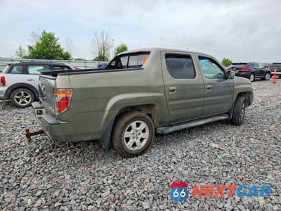 Trzecie zdjęcie samochodu z tyłu: 2007 HONDA RIDGELINE RT VIN:2HJYK16427H526483 - miniatura