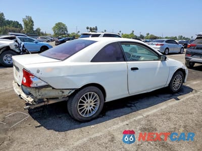 Trzecie zdjęcie samochodu z tyłu: 2004 HONDA CIVIC DX VP VIN:1HGEM22124L038704 - miniatura