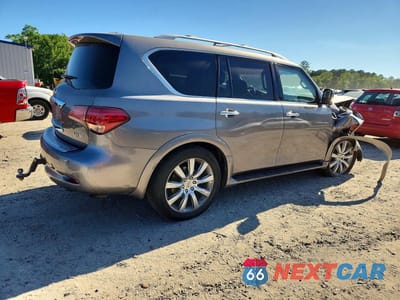 Trzecie zdjęcie samochodu z tyłu: 2014 INFINITI QX80 BASE VIN:JN8AZ2NE5E9069459 - miniatura