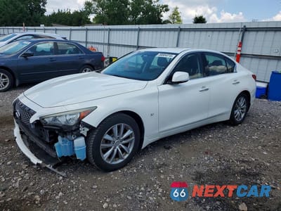 2015 INFINITI Q50 PREMIUM JN1BV7AR7FM423260 - główne zdjęcie licytacji z USA - miniatura