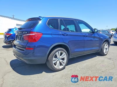 Trzecie zdjęcie samochodu z tyłu: 2016 BMW X3 XDRIVE28I VIN:5UXWX9C50G0D76629 - miniatura