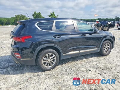 Trzecie zdjęcie samochodu z tyłu: 2019 HYUNDAI SANTA FE SE VIN:5NMS23AD1KH107227 - miniatura