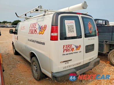 Drugie zdjęcie samochodu z przodu: 2019 CHEVROLET EXPRESS G2500 VIN:1GCWGAFG8K1370786 - miniatura