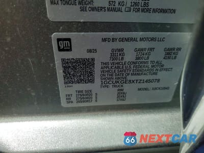Zdjęcie 12 z 12 samochodu: 2026 CHEVROLET SILVERADO K1500 LTZ VIN:1GCUKGE8XTZ145078 - miniatura