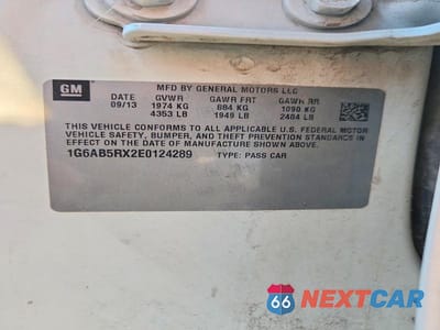 Zdjęcie 12 z 12 samochodu: 2014 CADILLAC ATS VIN:1G6AB5RX2E0124289 - miniatura